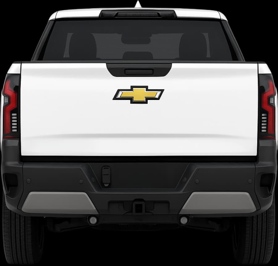 2024 Chevrolet Silverado EV — Rear view