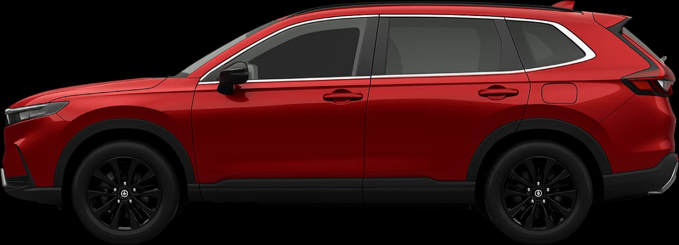 2022 Honda CR-V side view comparison