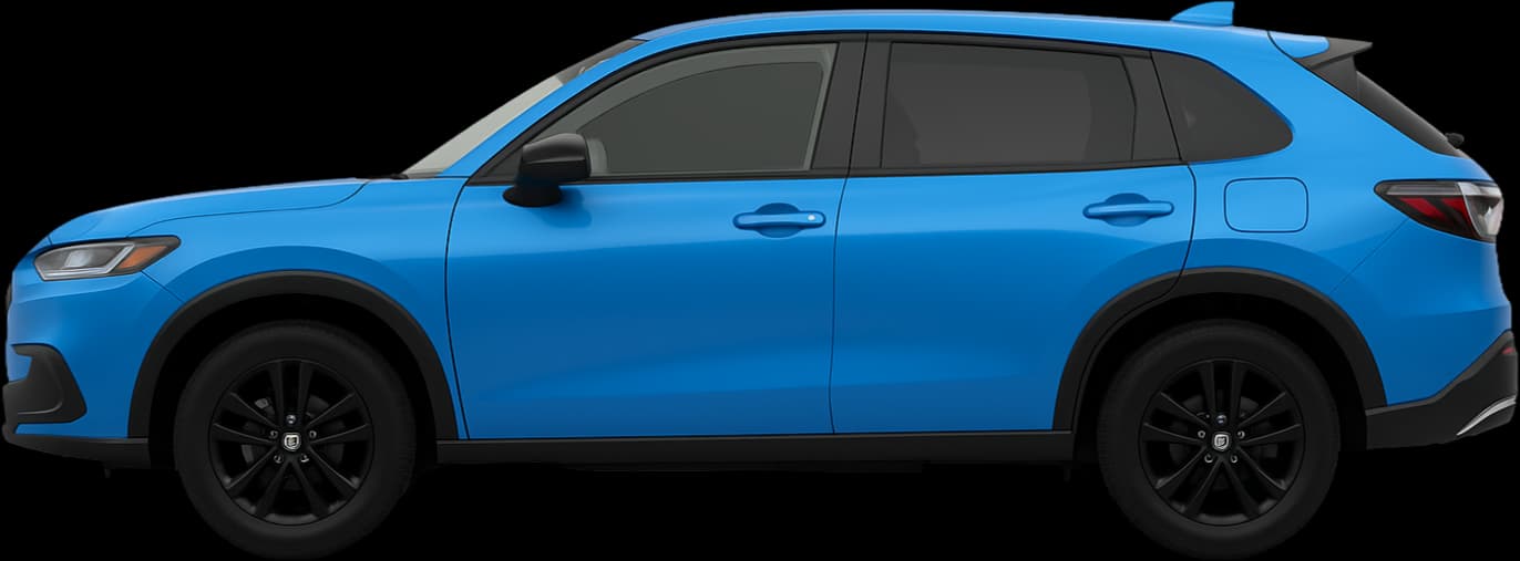 2024 Honda HR‑V side view comparison