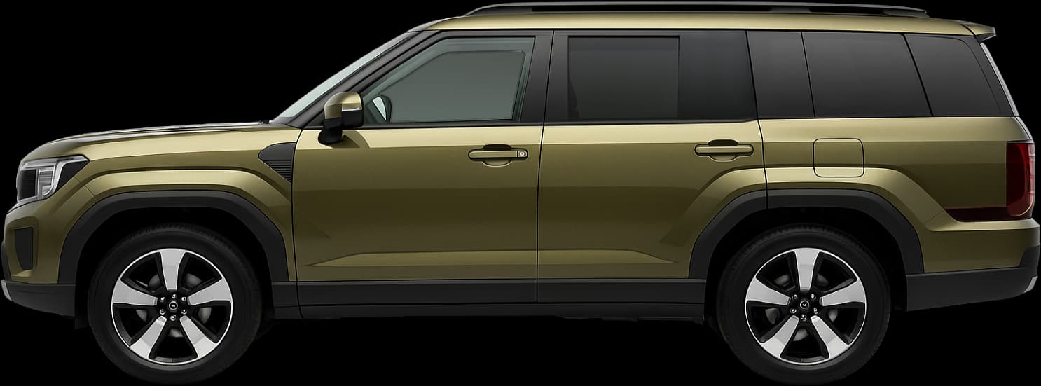 2023 Hyundai Santa Fe side view comparison