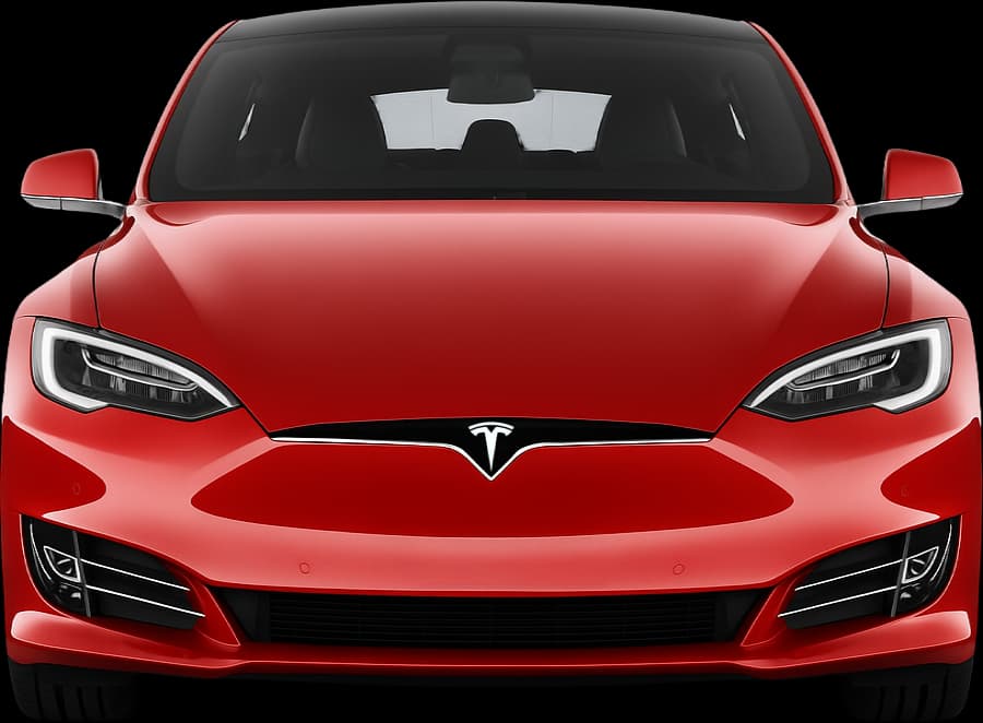 2016 Tesla Model S — Front view