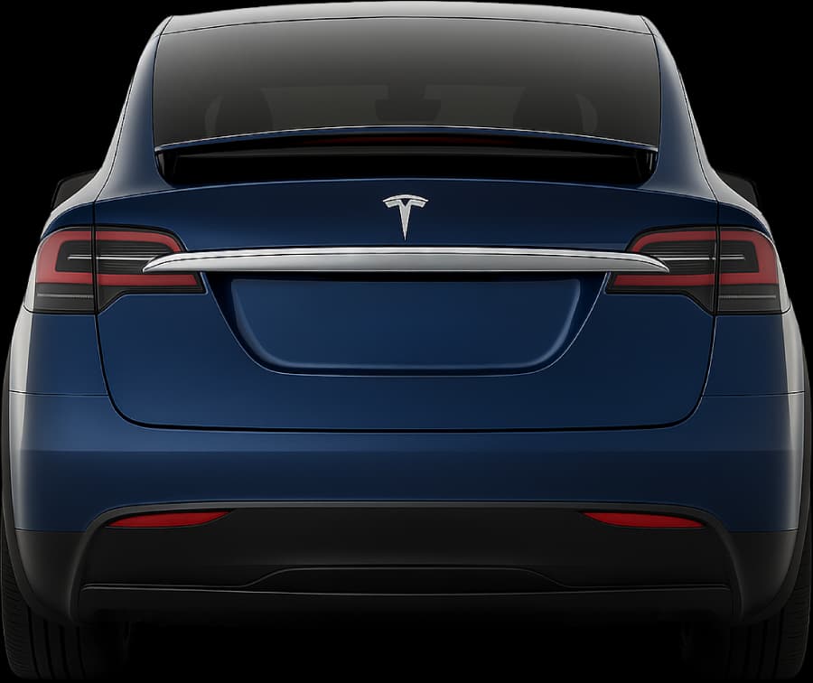 2021 Tesla Model X — Rear view