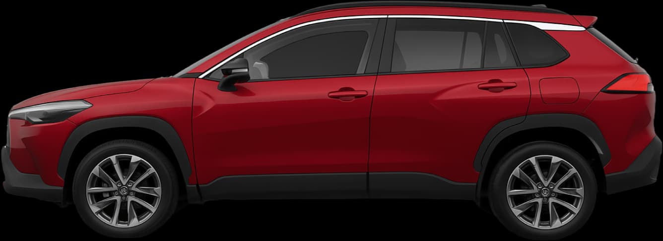 2025 Toyota Corolla side view comparison