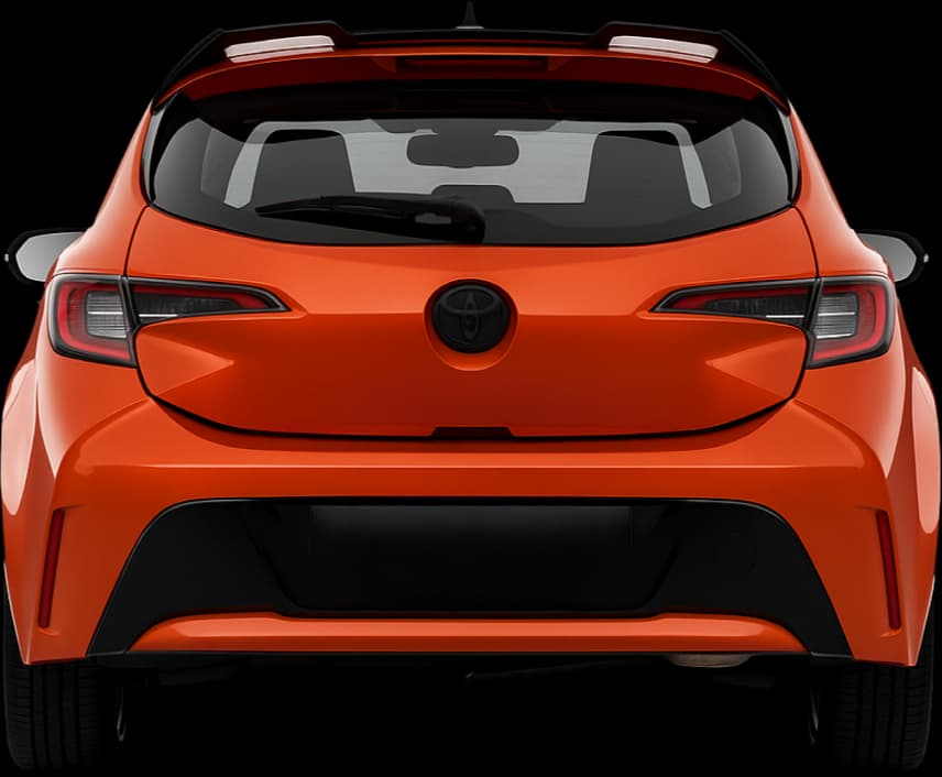 2023 Toyota Corolla — Rear view