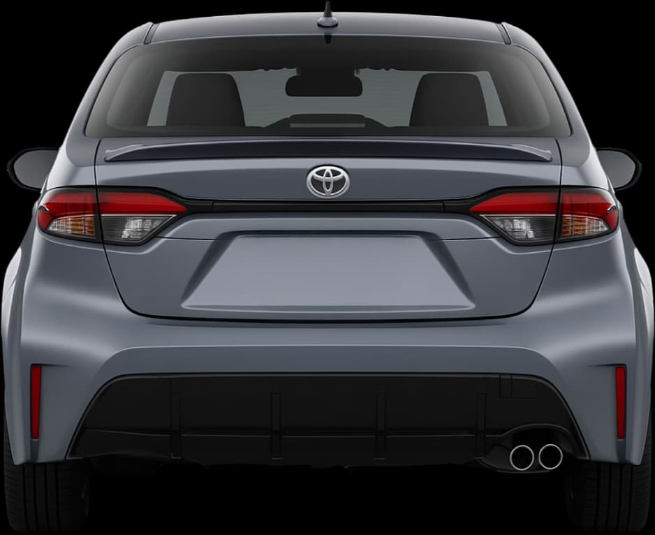 2023 Toyota Corolla — Rear view