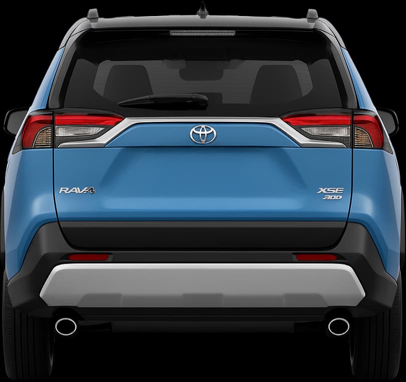 2021 Toyota RAV4 — Rear view