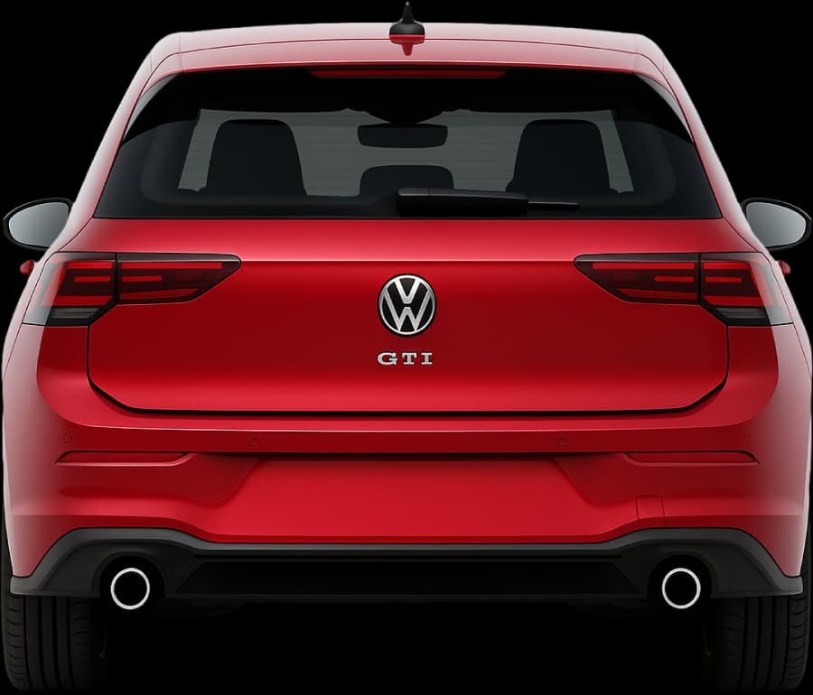2024 Volkswagen Golf — Rear view